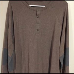 Lulu lemon Henley long sleeve 2 tone